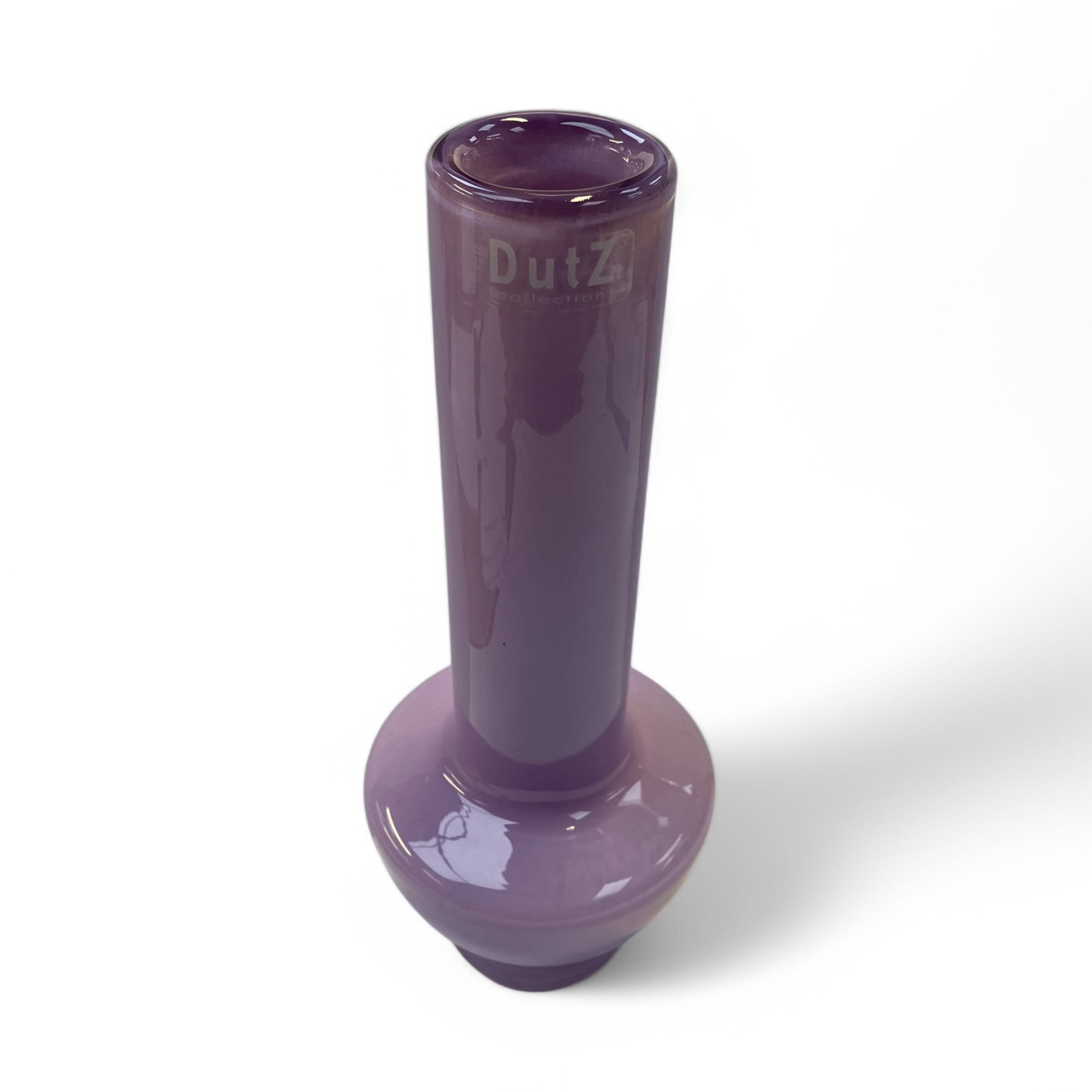 DutZ Vase VIBE, Lila Zylindrisch-kurzer Fuß H25 D9 cm Ansicht 2
