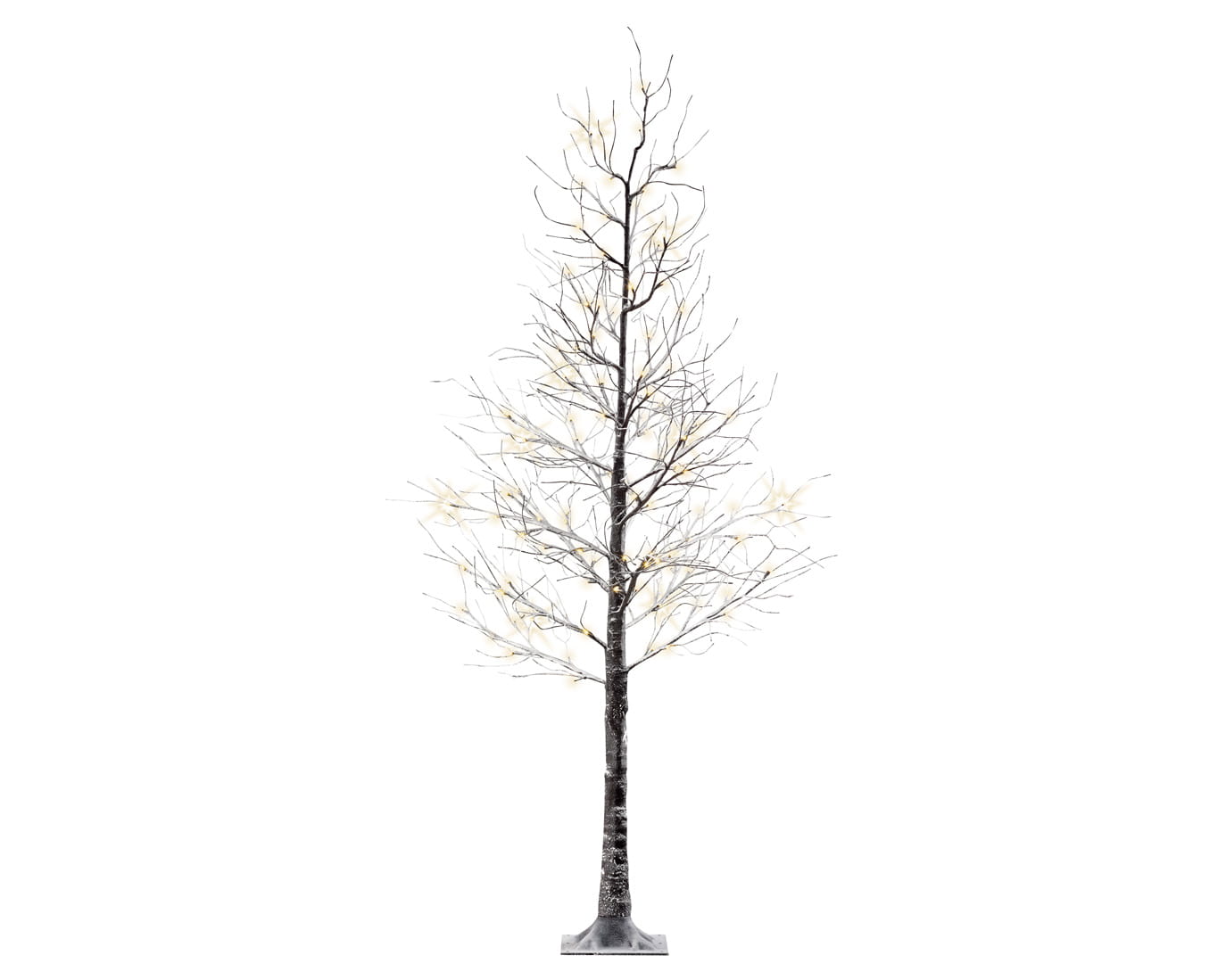 Kaemingk LED Baum beschneit, grün warm/weiß