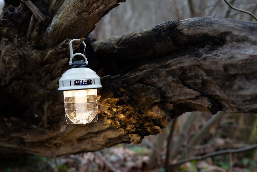 Barebones, Leuchte BEACON LIGHT Vintage White H13 cm Ansicht 3