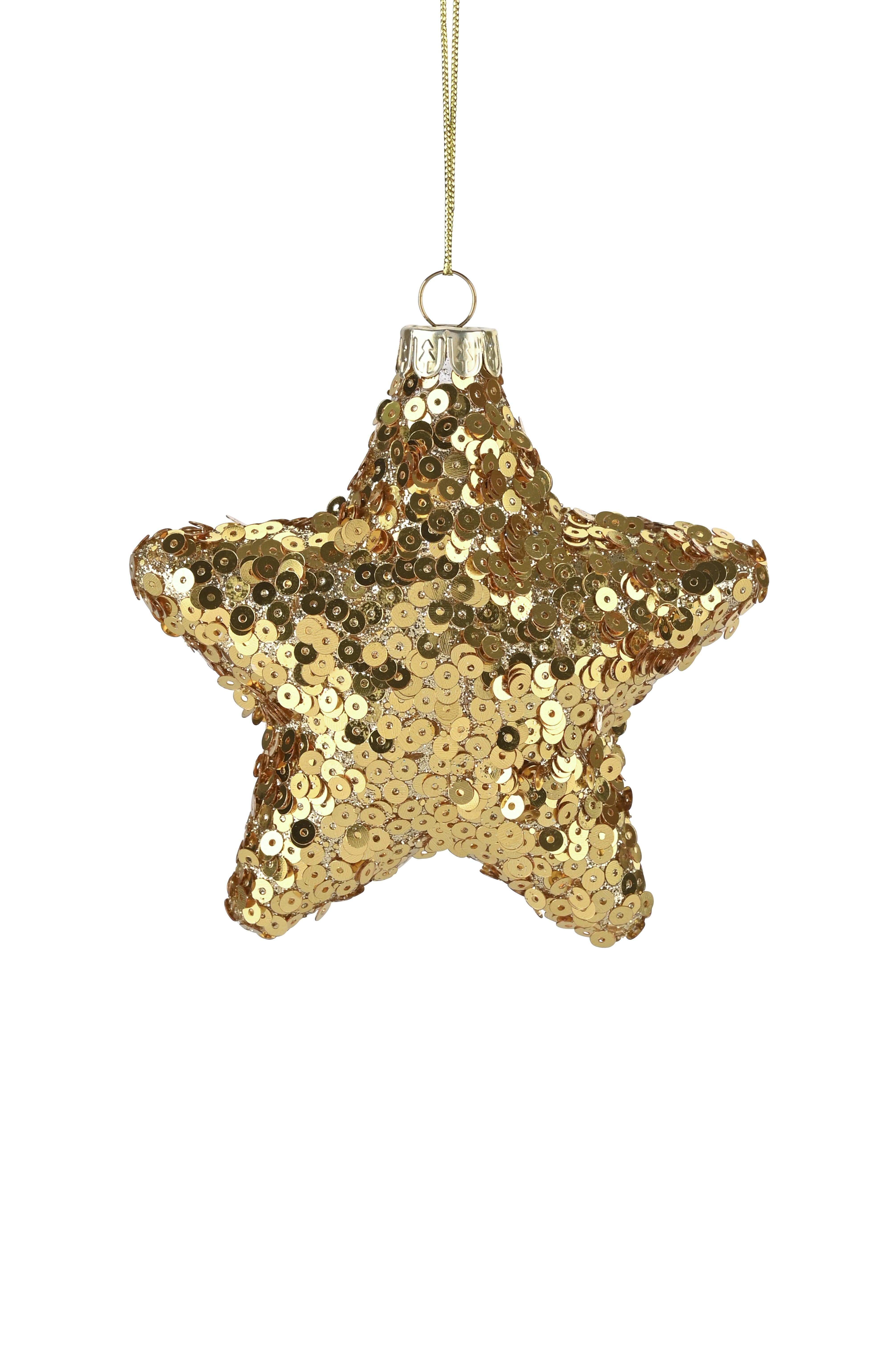 GIFTCOMPANY Hänger-Stern Seoul gold B10,3 H10,5 T4,2 cm Ansicht 1