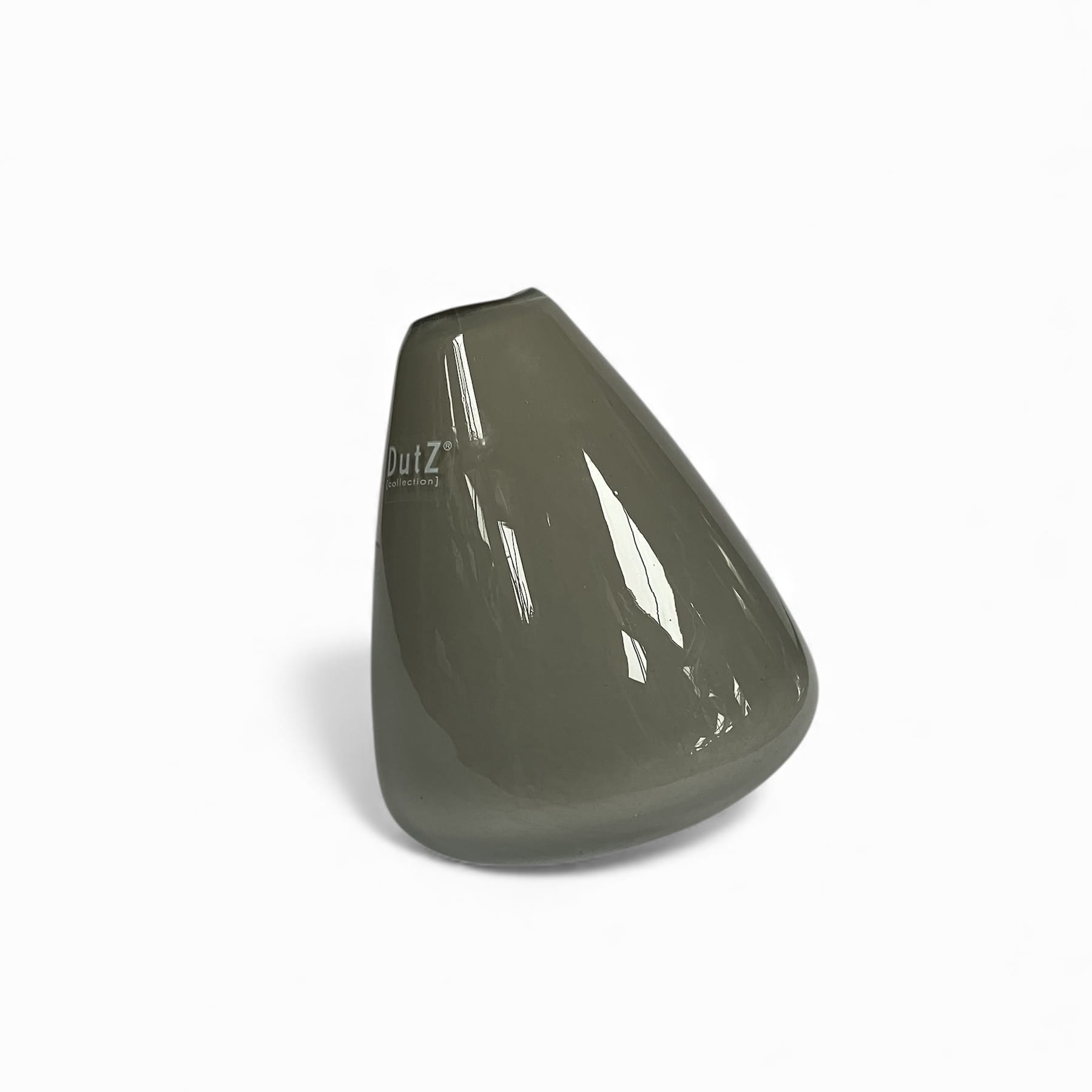 DutZ Vase TUMBLING VASE, taupe H12 D10 cm Ansicht 2