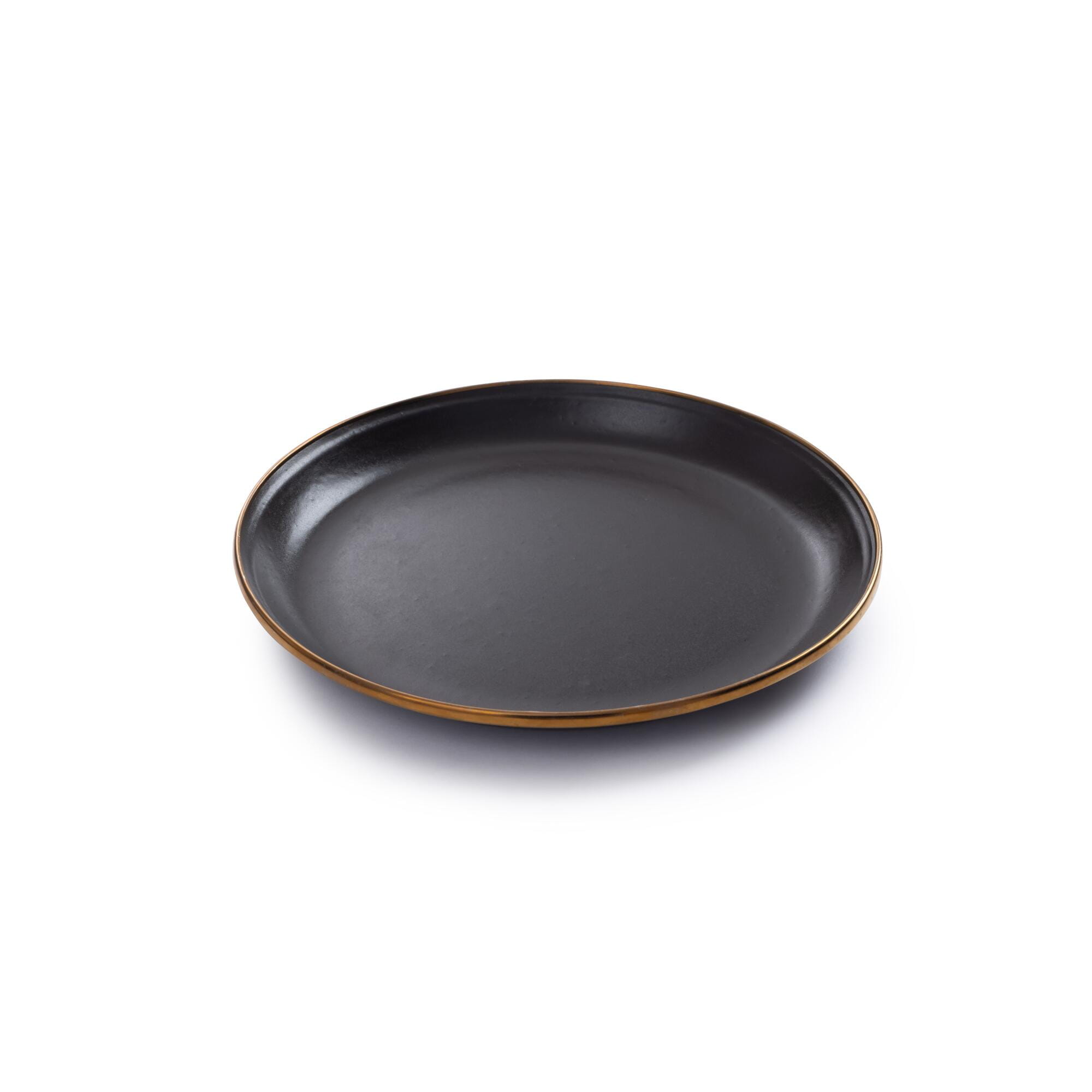 Barebones, Teller PLATE Charcoal D21 cm Ansicht 1