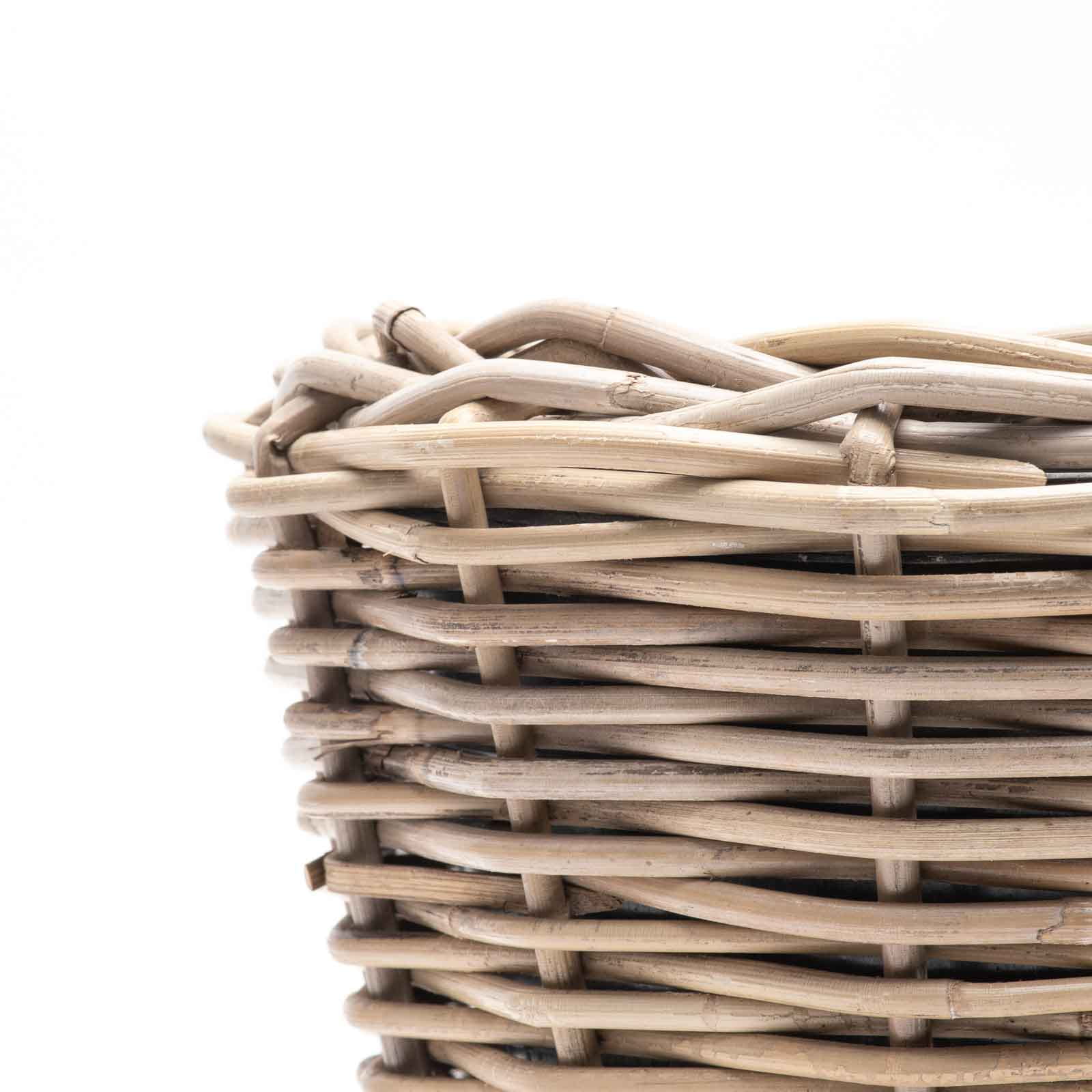 Van der Leeden Pflanzkorb Drypot konisch, grau D32 H23 cm Ansicht 3