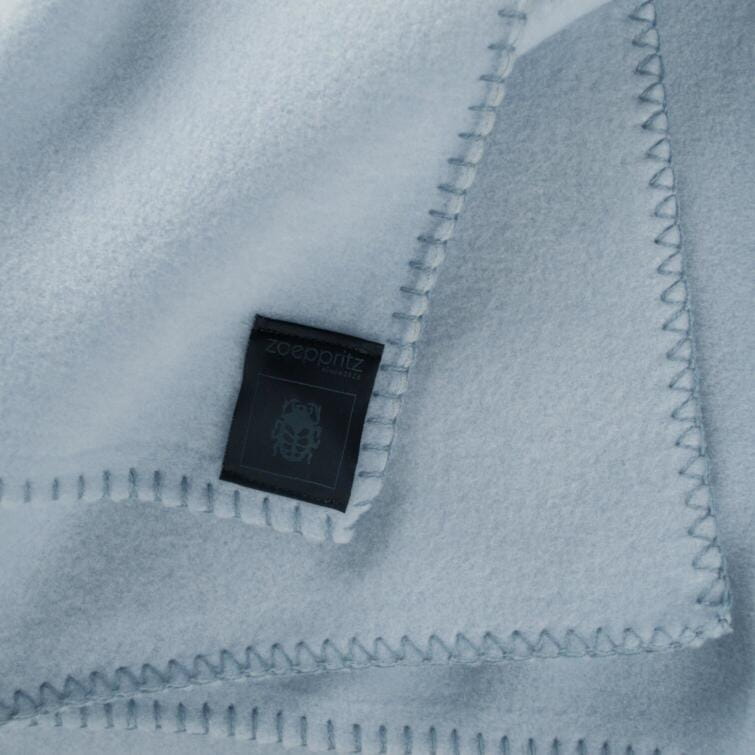 Zoeppritz Decke SOFT FLEECE, azur 160x200cm Ansicht 2