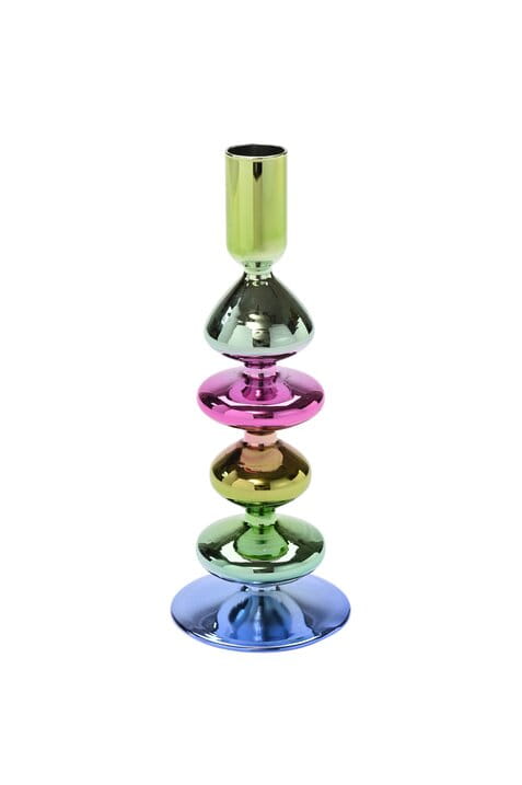 GIFTCOMPANY Shanghai Kerzenhalter, mehrfarbig H21 cm