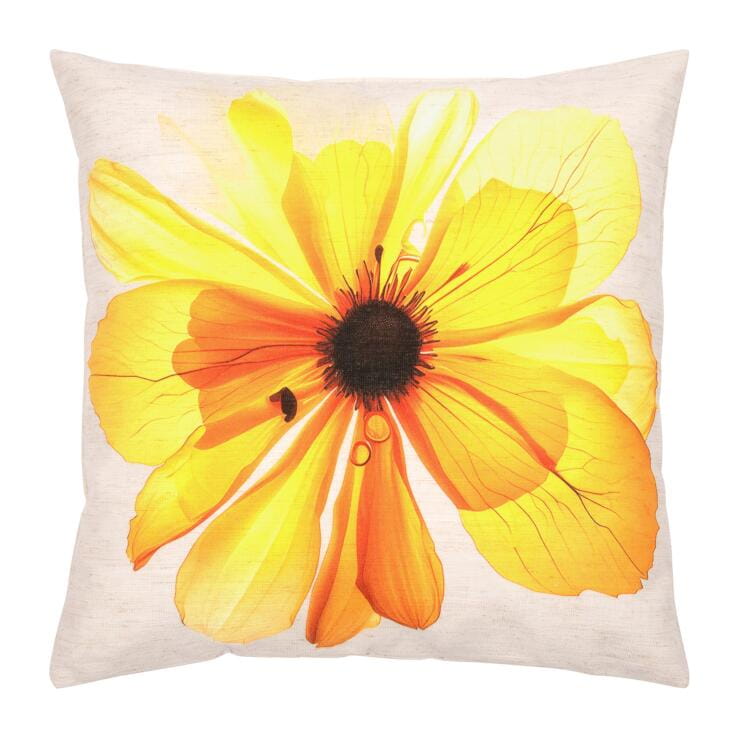 PAD Kissenhülle Flower, yellow L45 B45 cm Ansicht 1