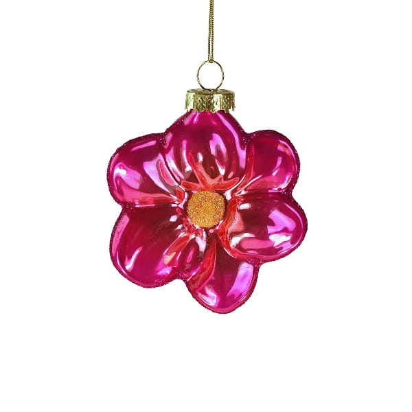 Werner Voß Glashänger Pearly Flower pink H7 cm Ansicht 1