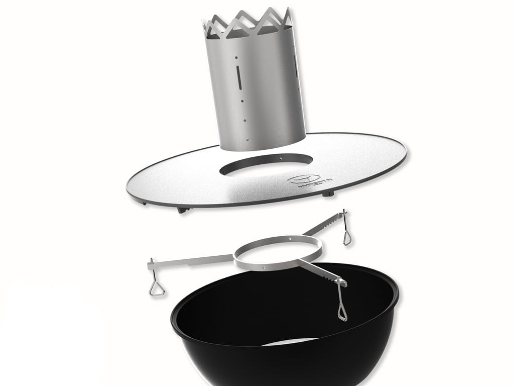 BBQ-Disk Feuerplatte Set  - Moesta