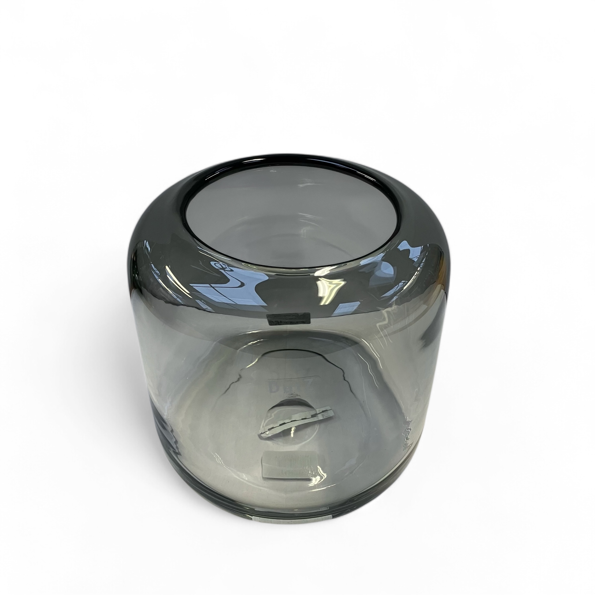 Vase Dutz MAZURKA smoke H21 D21 Ansicht 2