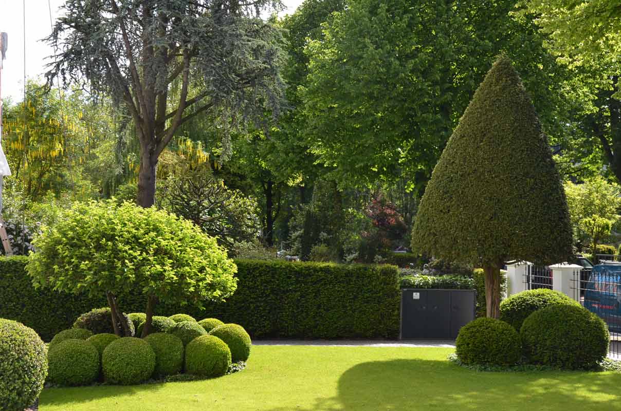 HamburgHarvestehude Gartengestaltung Gartenplanung