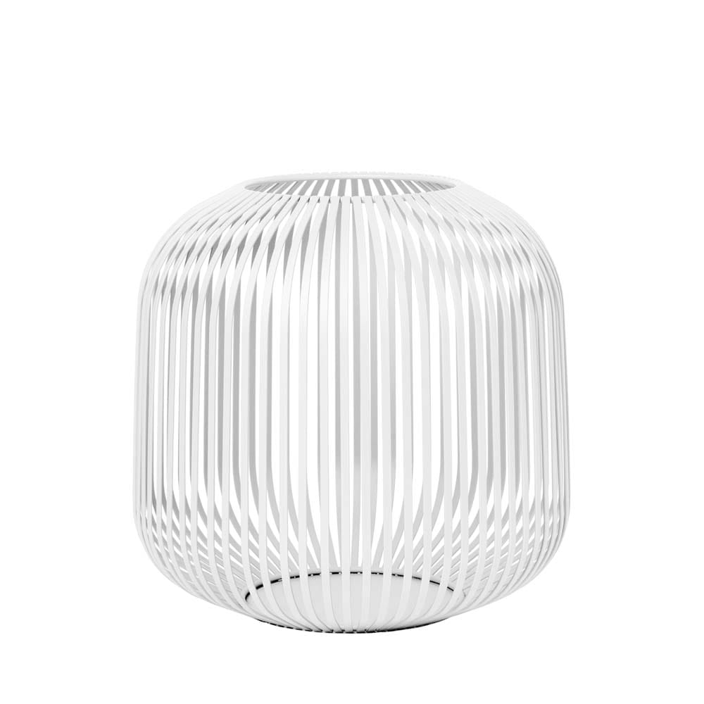 Laterne Lito, Blomus, M, H: 27cm, D: 27,5cm white Ansicht 1