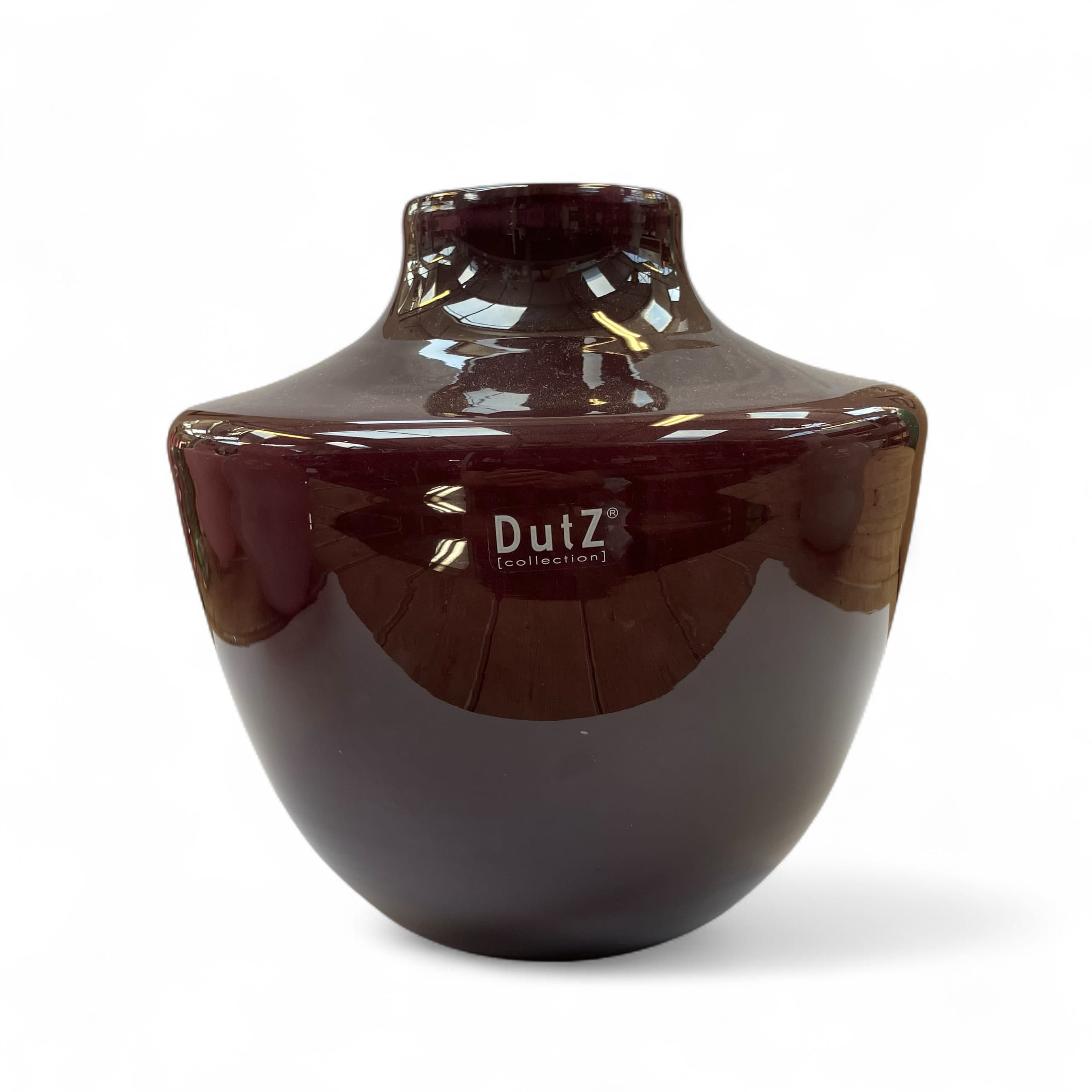 DutZ Vase ZLATKO, Plum H22 D23 cm Ansicht 1