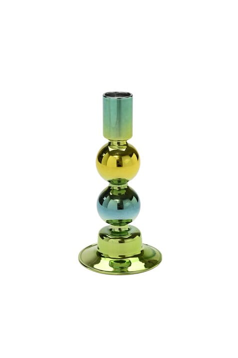 GIFTCOMPANY Shanghai Kerzenhalter, grün H15,8 cm