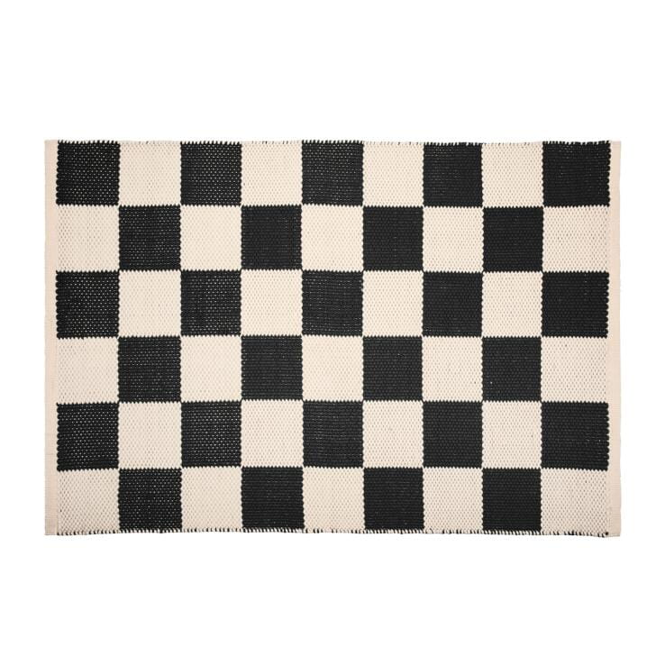PAD Kissenhülle Check, black L60 B90 cm Ansicht 1