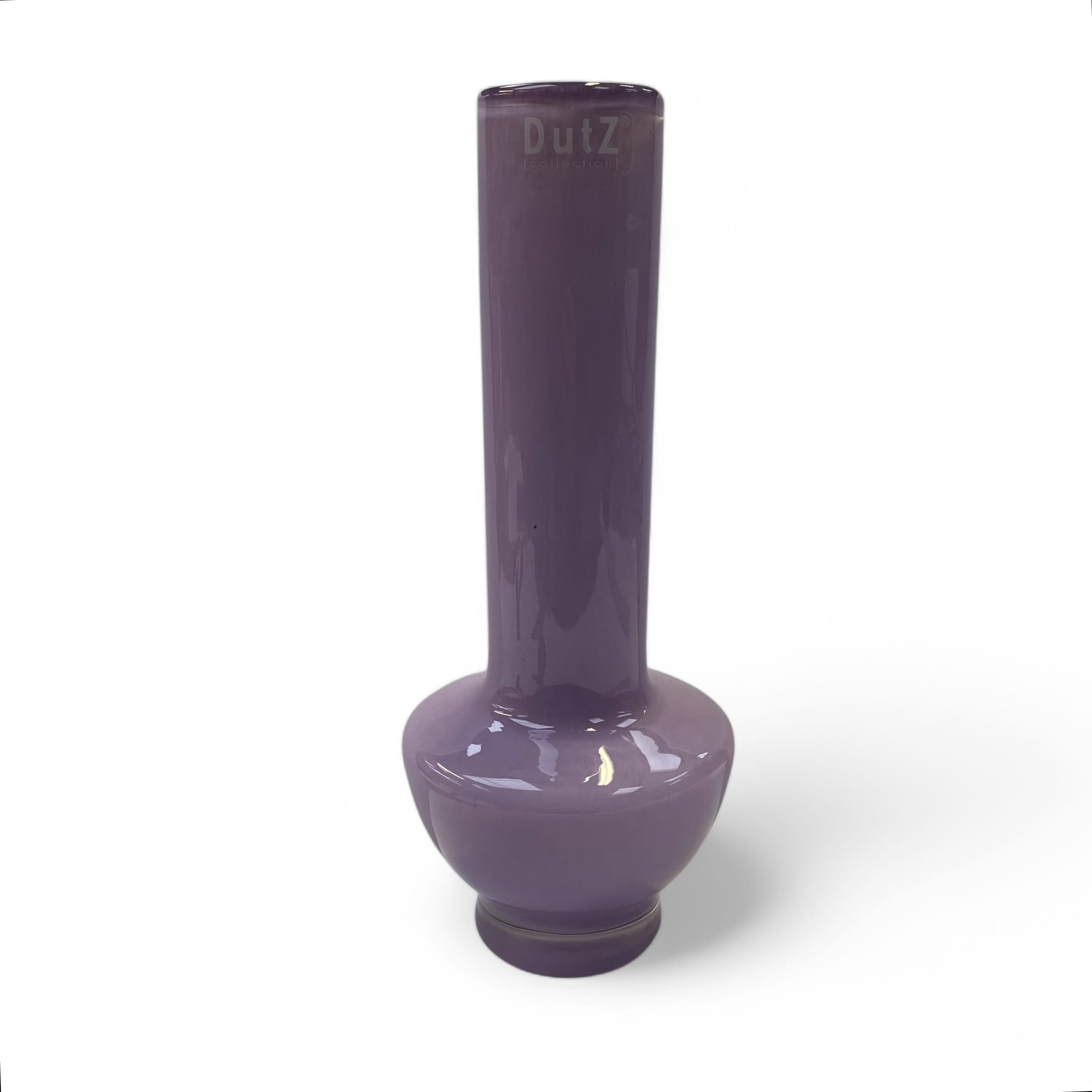 DutZ Vase VIBE, Lila Zylindrisch-kurzer Fuß H25 D9 cm Ansicht 1