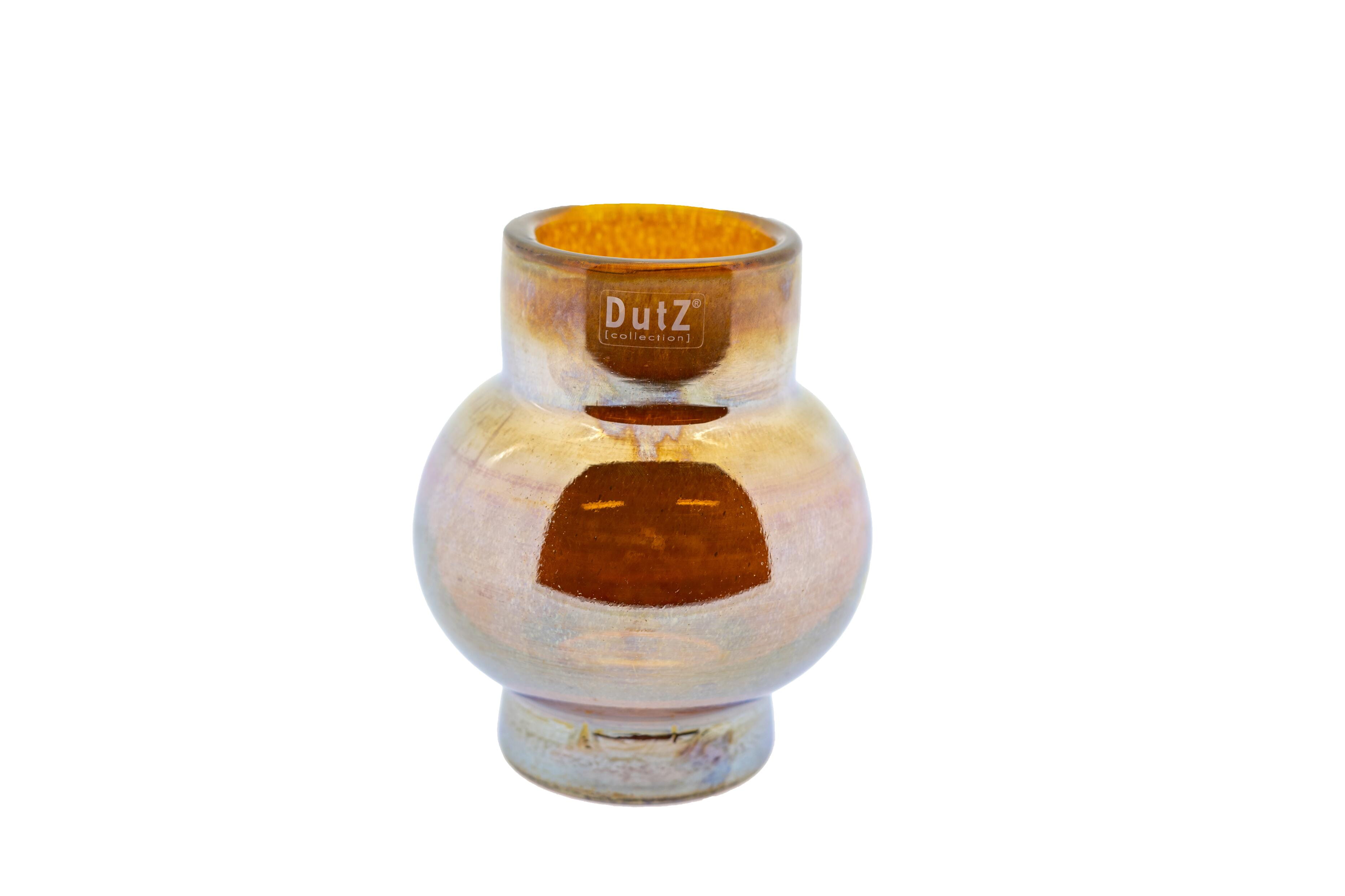 DutZ Vase RONDO S, gold luster